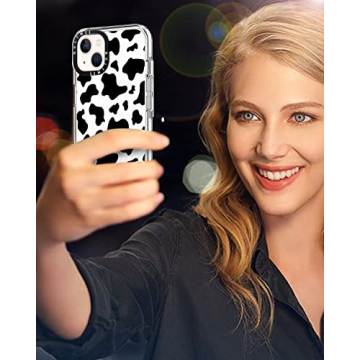 GULTMEE iPhone 13 Cow Print Shockproof Case + Protectors