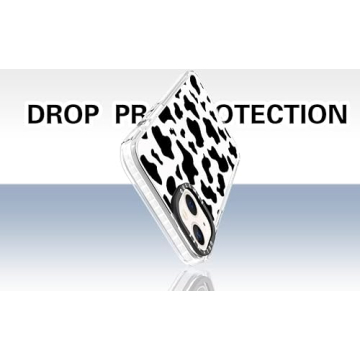 GULTMEE iPhone 13 Cow Print Shockproof Case + Protectors