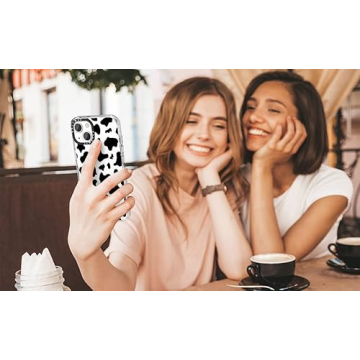GULTMEE iPhone 13 Cow Print Shockproof Case + Protectors