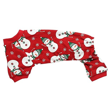 Lanyarco Christmas Dog Pajamas for Holiday Fun and Comfort