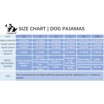 Lanyarco Christmas Dog Pajamas for Holiday Fun and Comfort