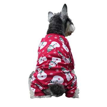 Lanyarco Christmas Dog Pajamas for Holiday Fun and Comfort