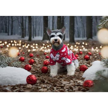 Lanyarco Christmas Dog Pajamas for Holiday Fun and Comfort