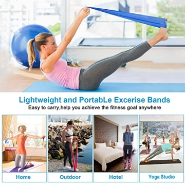 Resistance Bands Set for Home Fitness & Rehabilitation