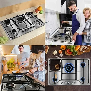 Karinear Gas Cooktop 30 Inch 5 Burners Built-in