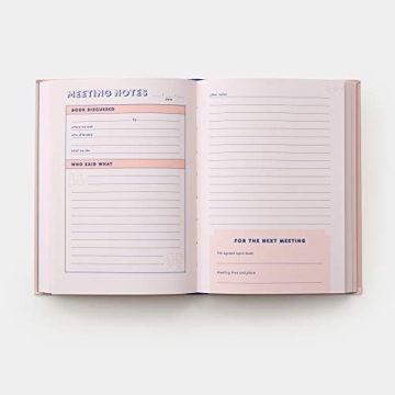 Book Club Journal for Thoughtful Reading Conversations