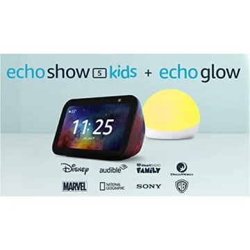 Echo Show 5 Kids with Echo Glow for Interactive Fun