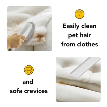 ZOVII Dog Grooming Vacuum with 5 Suction Levels