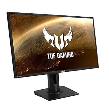 ASUS TUF Gaming VG27AQ HDR Gaming Monitor - 27 Inch WQHD (2560 x 1440), IPS, 155Hz*, ELMB Sync, G-SYNC Compatible, Adaptive-sync, 1 ms (MPRT), HDR10, Black