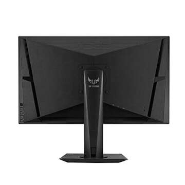 ASUS TUF Gaming VG27AQ HDR Gaming Monitor - 27 Inch WQHD (2560 x 1440), IPS, 155Hz*, ELMB Sync, G-SYNC Compatible, Adaptive-sync, 1 ms (MPRT), HDR10, Black