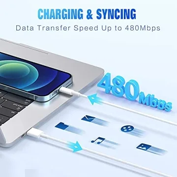 iPhone Charger 3Pack MFi Certified 6FT for iPhone & iPad