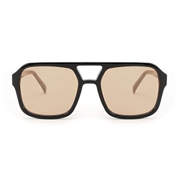 Karsaer Vision Retro Aviator Sunglasses UV400 Protection