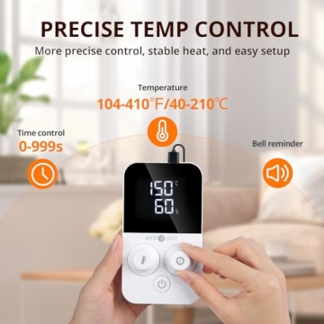 HTVRONT 15x15 Heat Press for Sublimation & Vinyl Projects