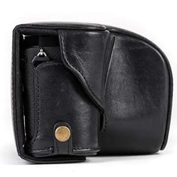 MegaGear Leather Camera Case for Sony Alpha A6300 & A6000