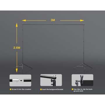 RALENO Photography Lighting Kit for Stunning Photo Shoots