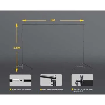 RALENO Photography Lighting Kit for Stunning Photo Shoots
