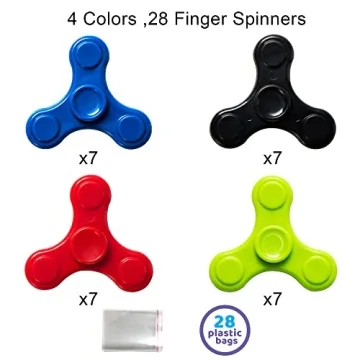 JOYIN 28 Packs Valentine Finger Spinner Gift Set