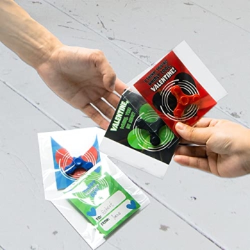 JOYIN 28 Packs Valentine Finger Spinner Gift Set