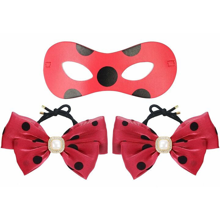 DAZCOS Blue Anime Cosplay Wig with Eyepatch & Bow