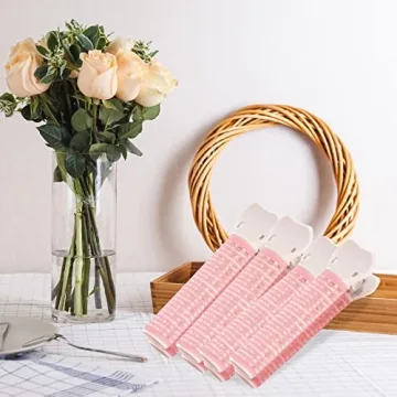Pink Velcro Hair Rollers for Effortless Volume and Style