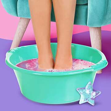 Fashion Angels Kids Nail Spa Set - Fun Pedicure Kit