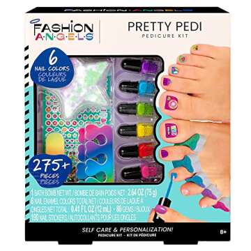 Fashion Angels Kids Nail Spa Set - Fun Pedicure Kit