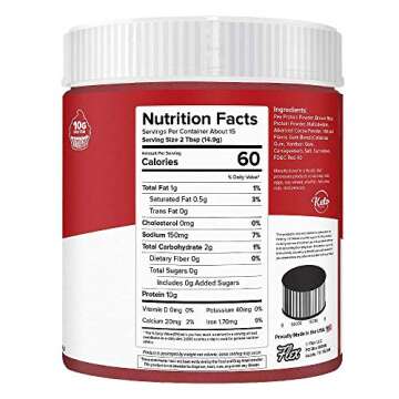 Flexible Dieting Lifestyle Vegan Protein Cookie Butter Powder - Red Velvet | Dairy-Free, Keto-Friend...
