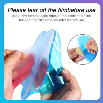 Acrylic Coaster - Stylish and Durable Desk Protector