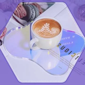Acrylic Coaster - Stylish and Durable Desk Protector