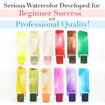 Enjoy Vibrant Colors with Our Professional Watercolor Set