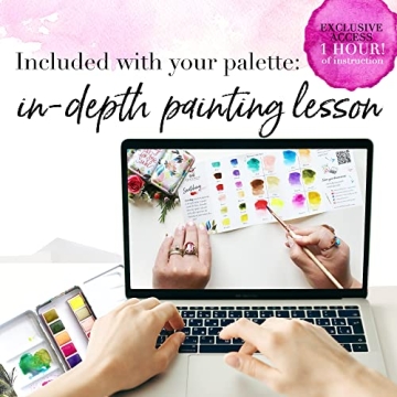 Enjoy Vibrant Colors with Our Professional Watercolor Set