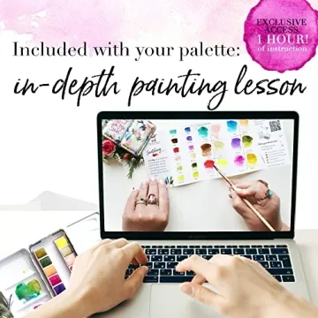 Enjoy Vibrant Colors with Our Professional Watercolor Set