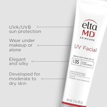 EltaMD UV Facial Sunscreen, SPF 35 for Face