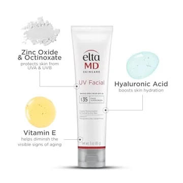 EltaMD UV Facial Sunscreen, SPF 35 for Face
