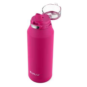 ZULU Swift 32oz Insulated Water Bottle with Straw