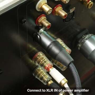 HUALEU USB C to XLR Male Output Audio Cable 24Bit