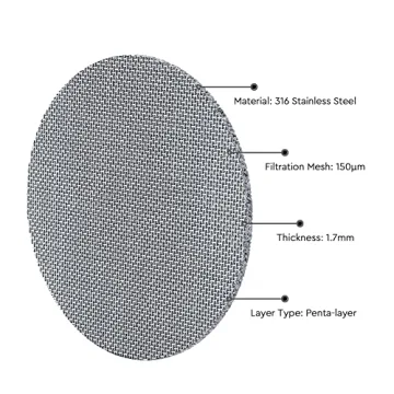 Normcore 58.5mm Puck Screen with Stand for Espresso