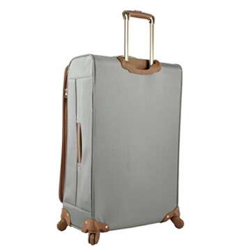 Steve Madden Unisex-Adult (Luggage only) Spinner, Harlo Gray, One Size