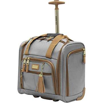 Steve Madden Unisex-Adult (Luggage only) Spinner, Harlo Gray, One Size