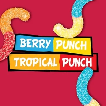 Trolli Sour Brite Crawlers Gummy Worms 7.2 oz