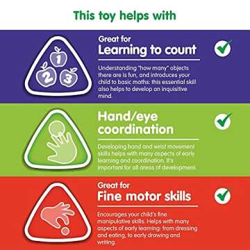Interactive Abacus for Kids Ages 3+, Develop Skills