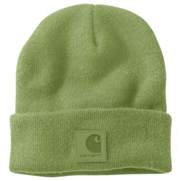 Carhartt Men's Tonal Patch Beanie - Stylish Warmth for Any Occasion