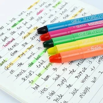 Feela Bible Gel Highlighters Set - Smooth & Vibrant