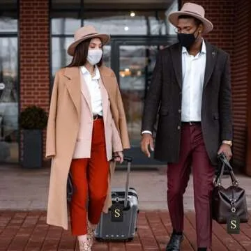 Embroidered Initial Luggage Tags for Stylish Travelers