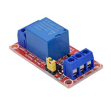 Valefod DC 12V Relay Module 1-Channel Relay Switch with Optocoupler Isolation High/Low Level Trigger...