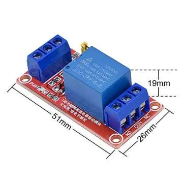 Valefod DC 12V 1-Channel Relay Module with Isolation