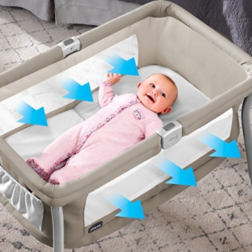 Chicco LullaGo Portable Bassinet Ideal for Travel