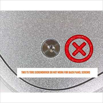 TECKMAN T5 Torx Screwdriver, 6-pointed Precision Screwdriver for Laptop and Macbook Air Battery Disassembly and Hard Disk Replacement