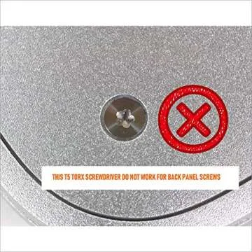 TECKMAN T5 Torx Screwdriver, 6-pointed Precision Screwdriver for Laptop and Macbook Air Battery Disassembly and Hard Disk Replacement