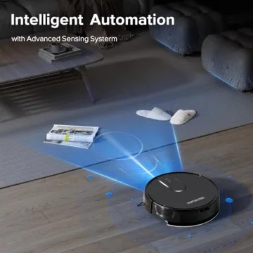 ROPVACNIC Robot Vacuum Cleaner & Mop Combo